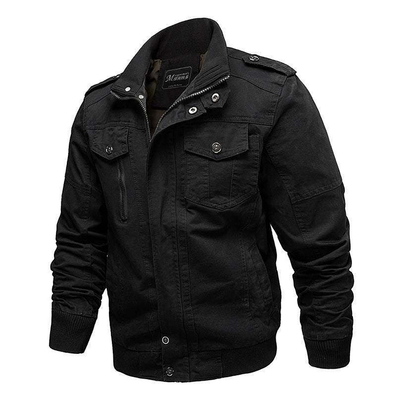 Bartolomäus | Warme Plüsch-Cottonjacke für Herren