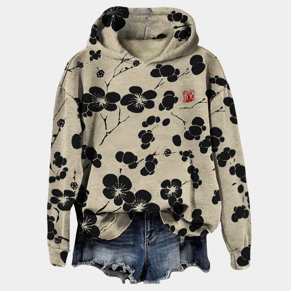 Binja | Pullover mit Blumenmuster für Damen