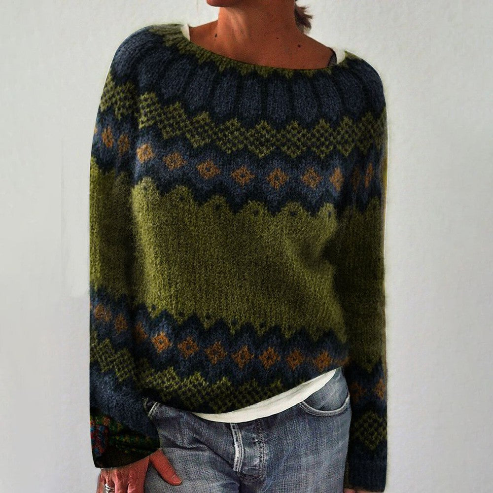 Vintage Pullover für Damen mit klassischem Charme