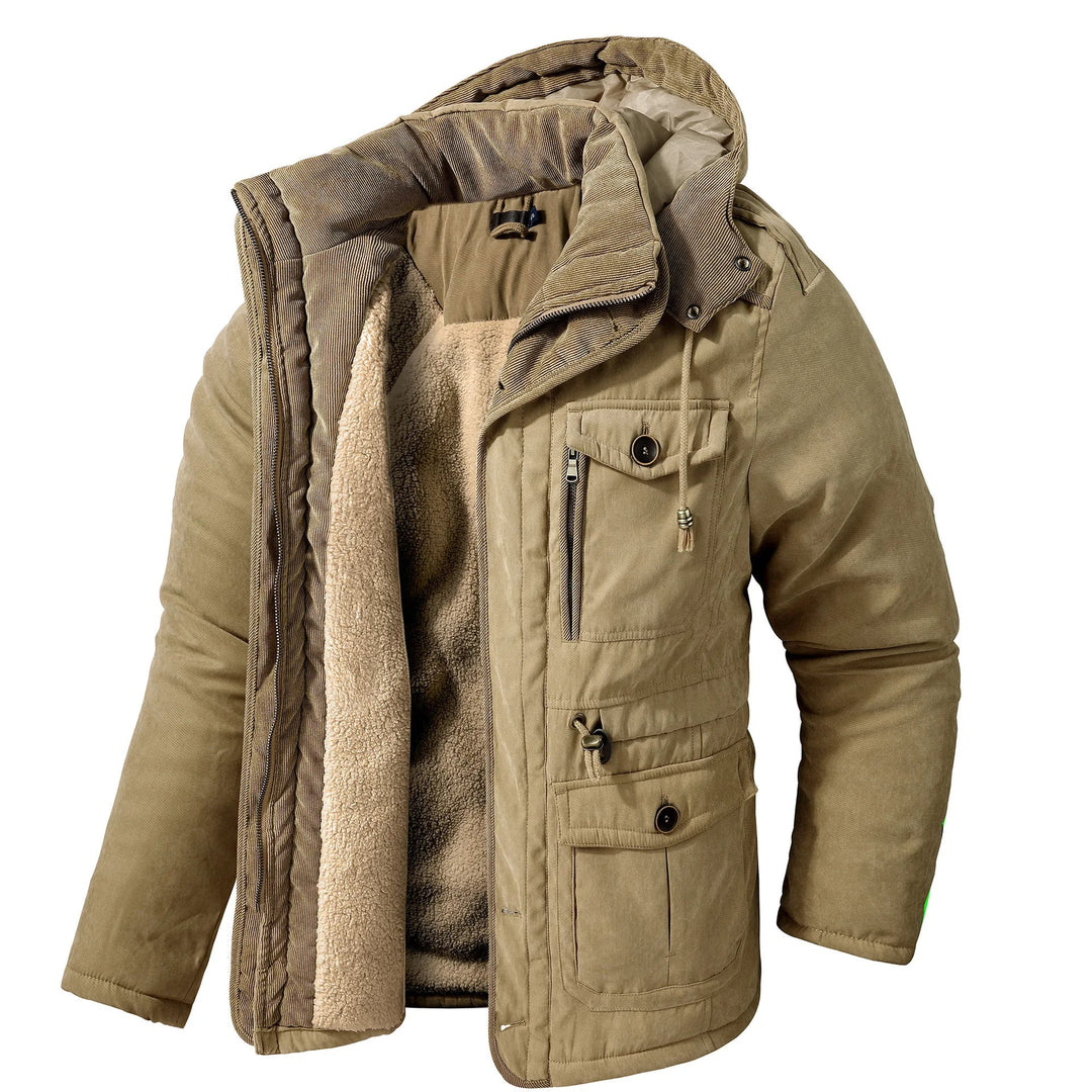 Adalgrim | Warme Jacke mit mehreren Taschen für Herren