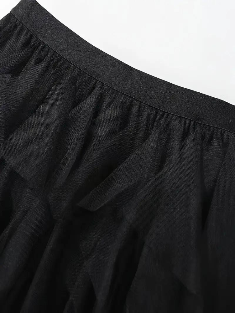 Adalia | Lockerer Rüschenrock für Damen