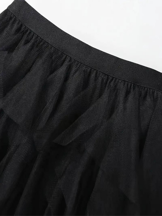 Adalia | Lockerer Rüschenrock für Damen