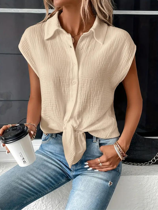 Adelheid | Schicke ärmellose Bluse für Damen