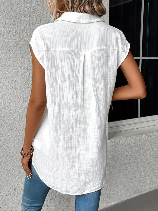 Adelheid | Schicke ärmellose Bluse für Damen