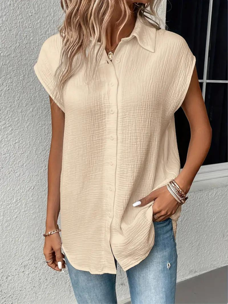 Adelheid | Schicke ärmellose Bluse für Damen
