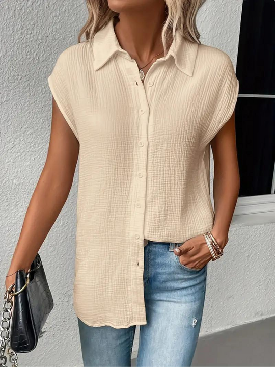 Adelheid | Schicke ärmellose Bluse für Damen