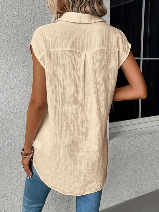 Adelheid | Schicke ärmellose Bluse für Damen