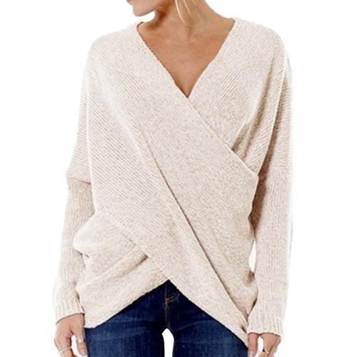 Alana | Trendiger Pullover mit Kreuzdetail für Damen