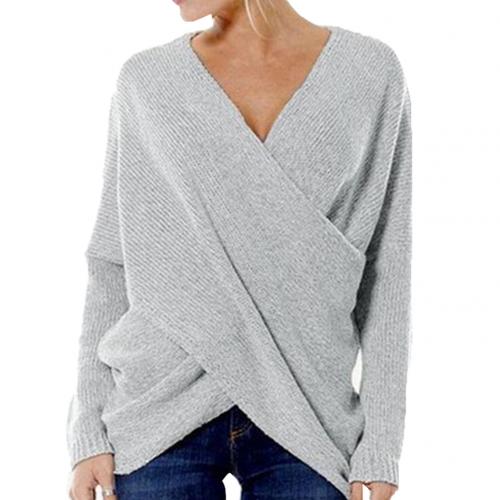 Alana | Trendiger Pullover mit Kreuzdetail für Damen