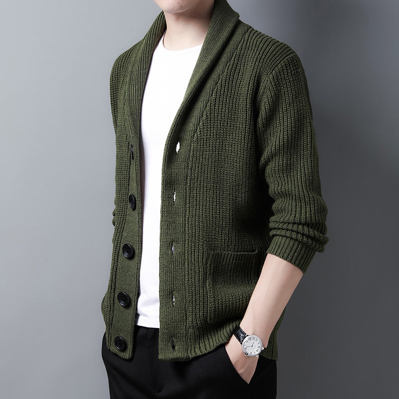 Alban | Klassische Strickjacke für Herren
