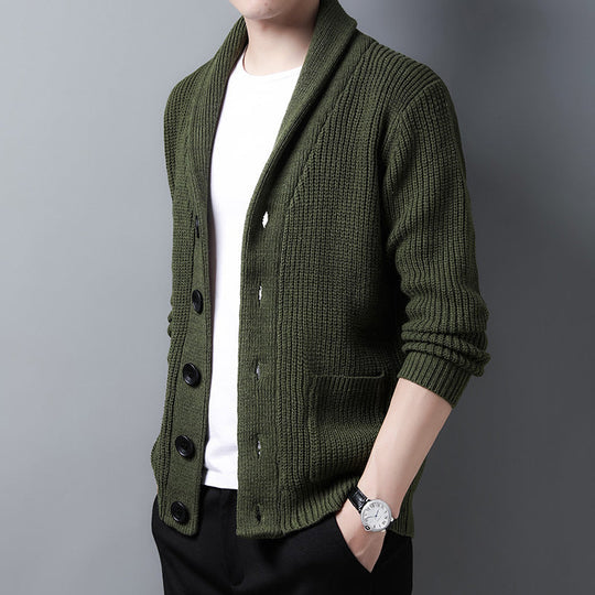 Alban | Klassische Strickjacke für Herren