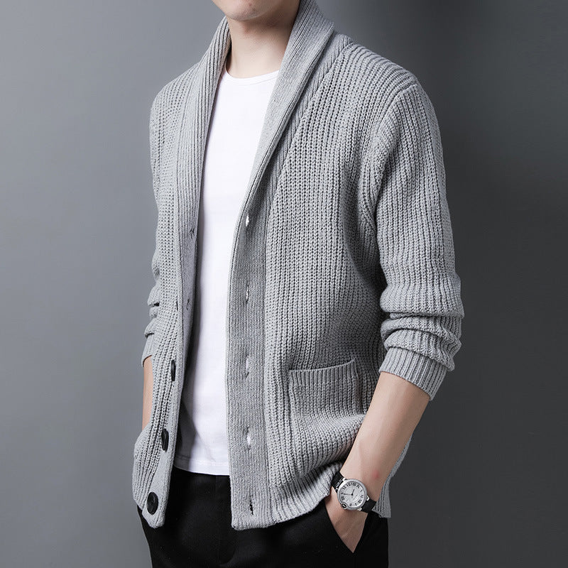Alban | Klassische Strickjacke für Herren