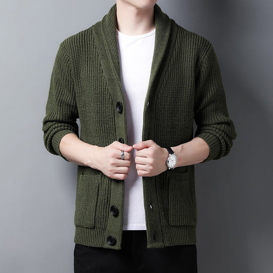 Alban | Klassische Strickjacke für Herren