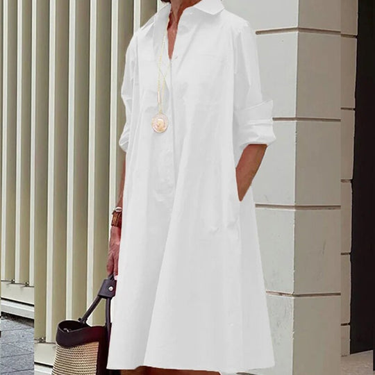 Albina | Lässiges entspanntes Kleid für Damen