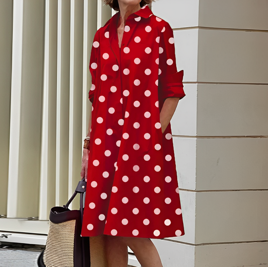 Albina | Lässiges entspanntes Kleid für Damen