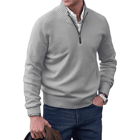Albrecht | Bequemer Half-Zip-Pullover für Herren