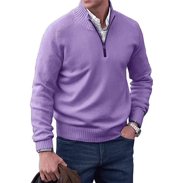 Albrecht | Bequemer Half-Zip-Pullover für Herren