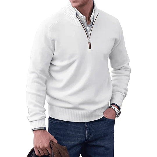 Albrecht | Bequemer Half-Zip-Pullover für Herren