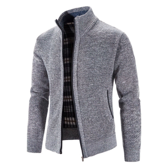 Aldebrand | Stilvolle Strickjacke mit Reißverschluss für Herren