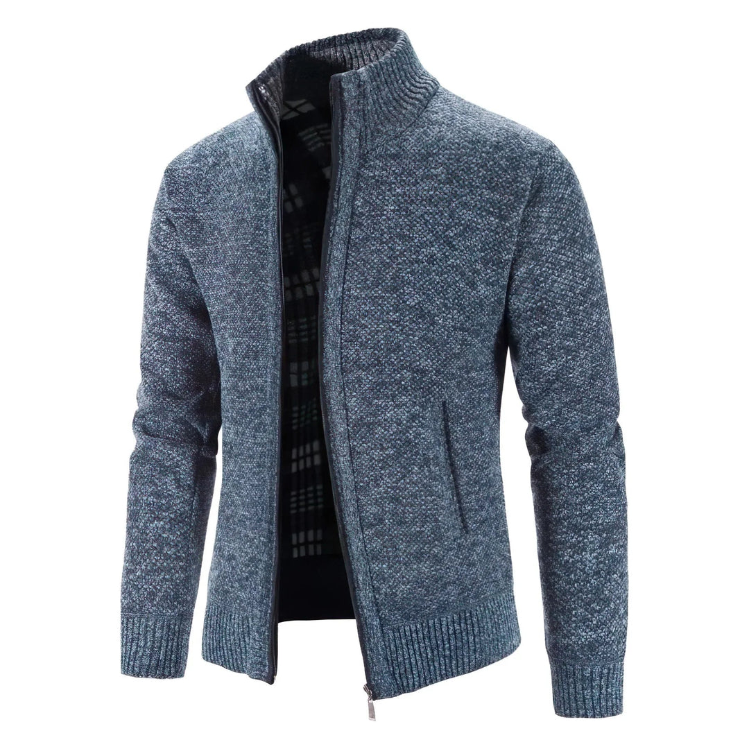 Aldebrand | Stilvolle Strickjacke mit Reißverschluss für Herren