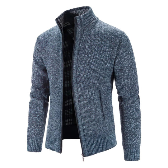 Aldebrand | Stilvolle Strickjacke mit Reißverschluss für Herren