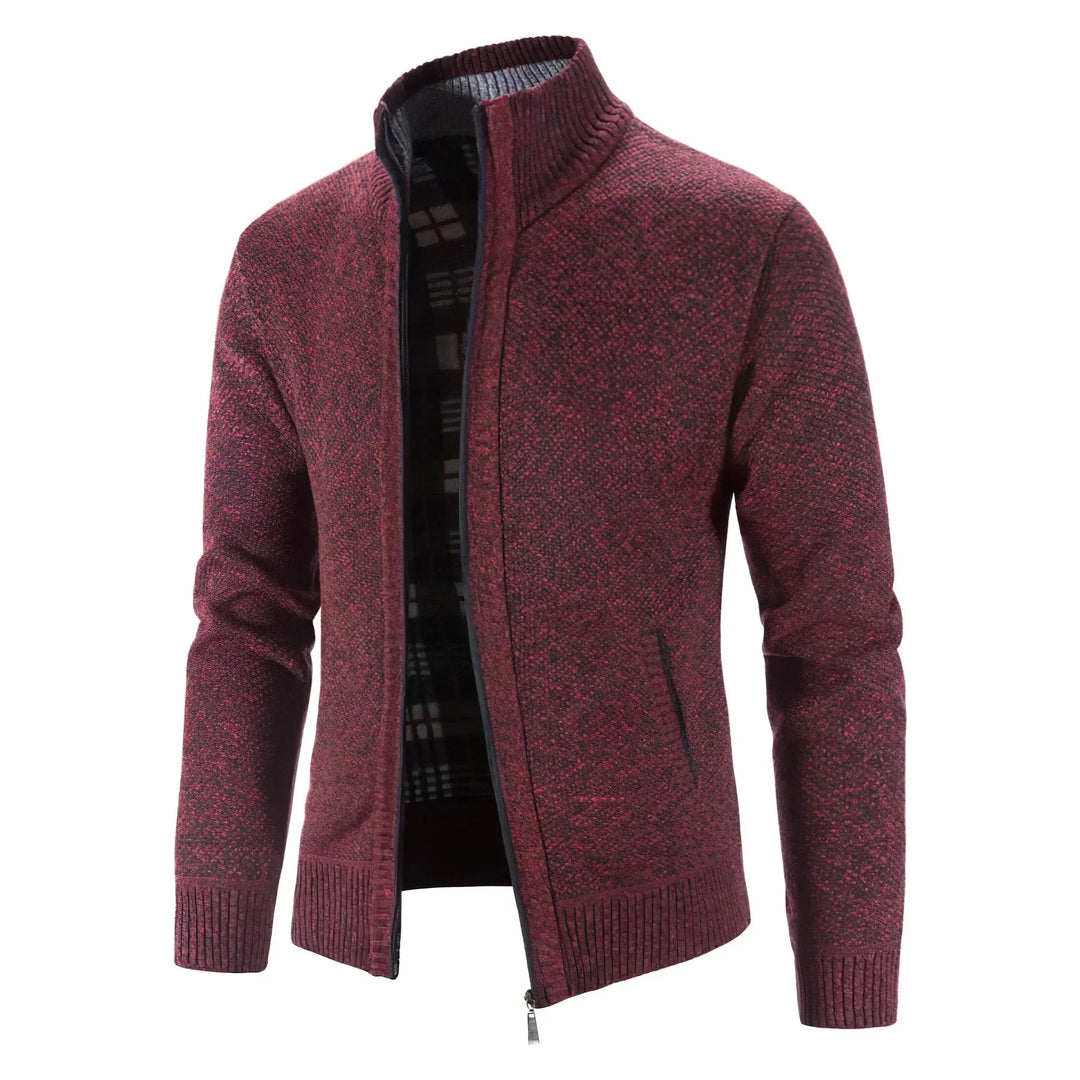 Aldebrand | Stilvolle Strickjacke mit Reißverschluss für Herren