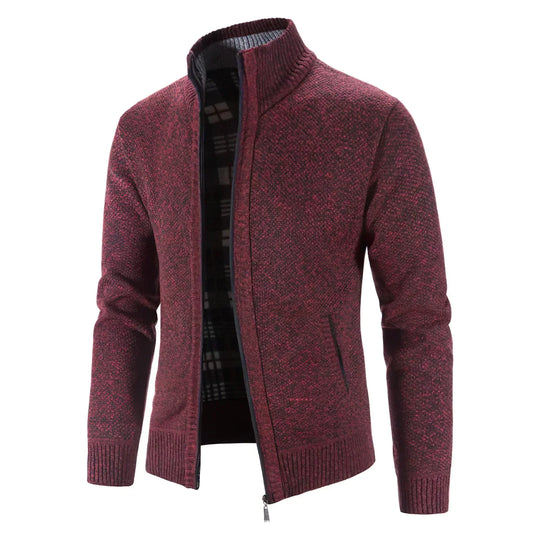 Aldebrand | Stilvolle Strickjacke mit Reißverschluss für Herren