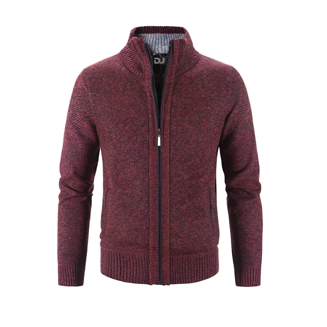 Aldebrand | Stilvolle Strickjacke mit Reißverschluss für Herren