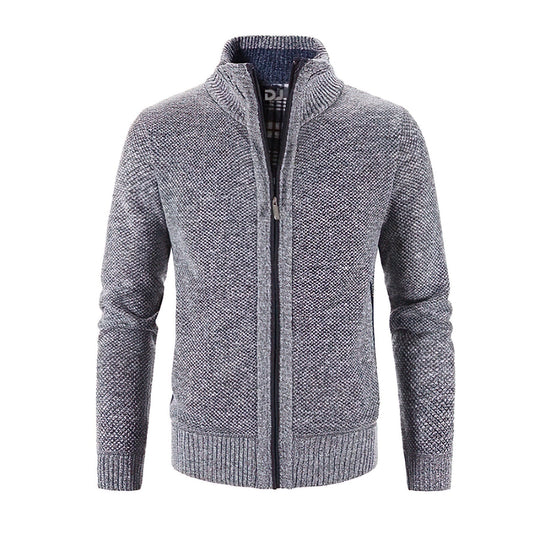 Aldebrand | Stilvolle Strickjacke mit Reißverschluss für Herren