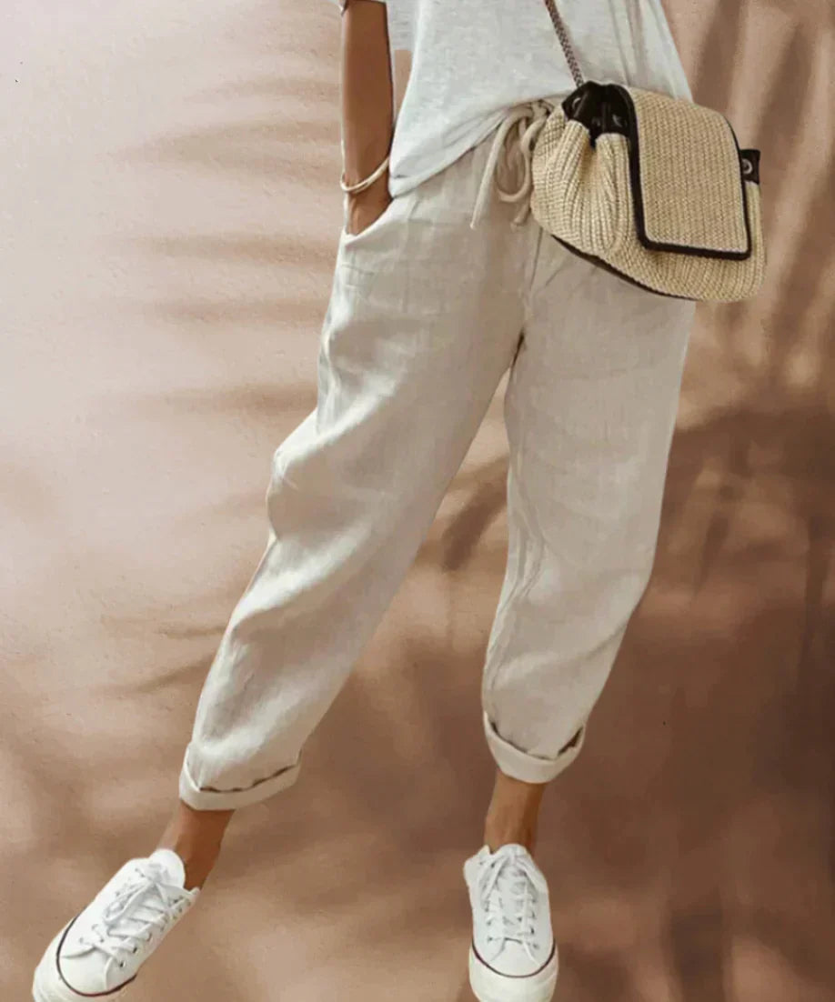 Aldira | Locker geschnittene Hose für Damen