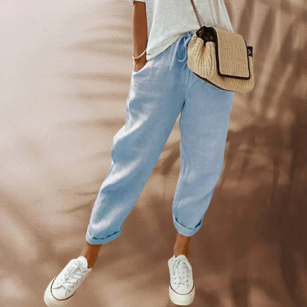 Aldira | Locker geschnittene Hose für Damen