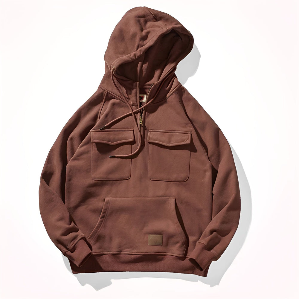 Alex | Trendiger Zip-Up-Hoodie für Herren