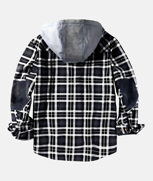 Alexander | Warme karierte Flanelljacke für Herren