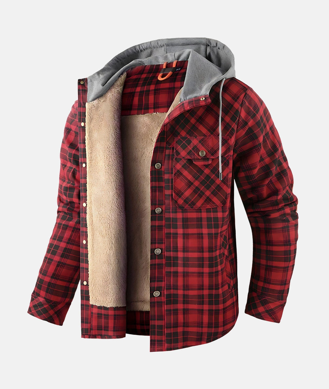 Alexander | Warme karierte Flanelljacke für Herren
