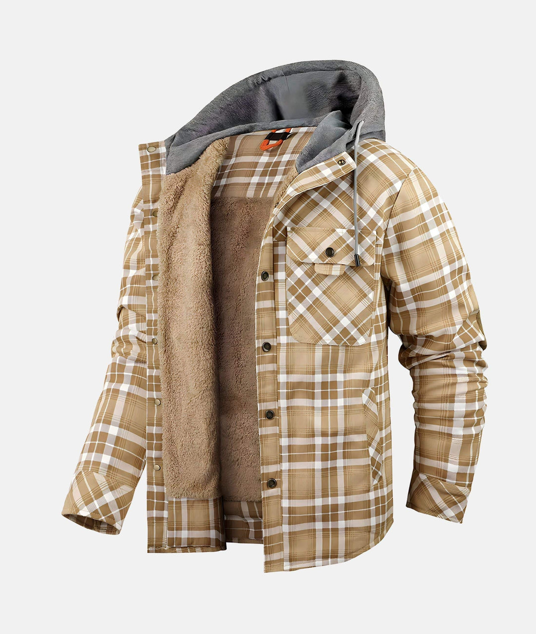Alexander | Warme karierte Flanelljacke für Herren