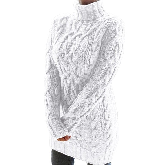 Alexandrina | Gemütlicher langer Pullover für Damen