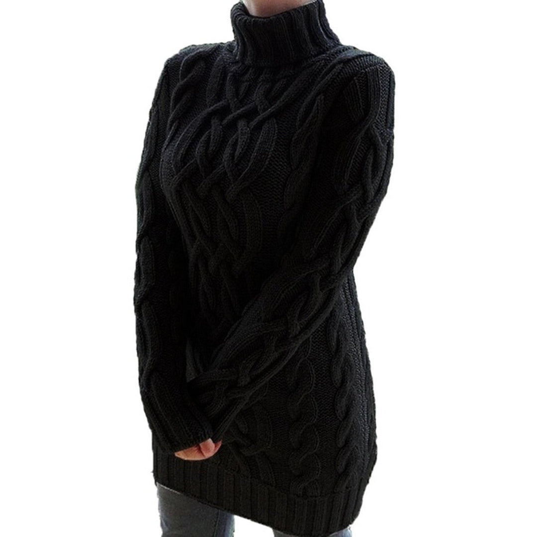 Alexandrina | Gemütlicher langer Pullover für Damen