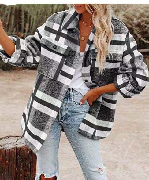 Alida | Rustikales Kariertes Overshirt für Damen
