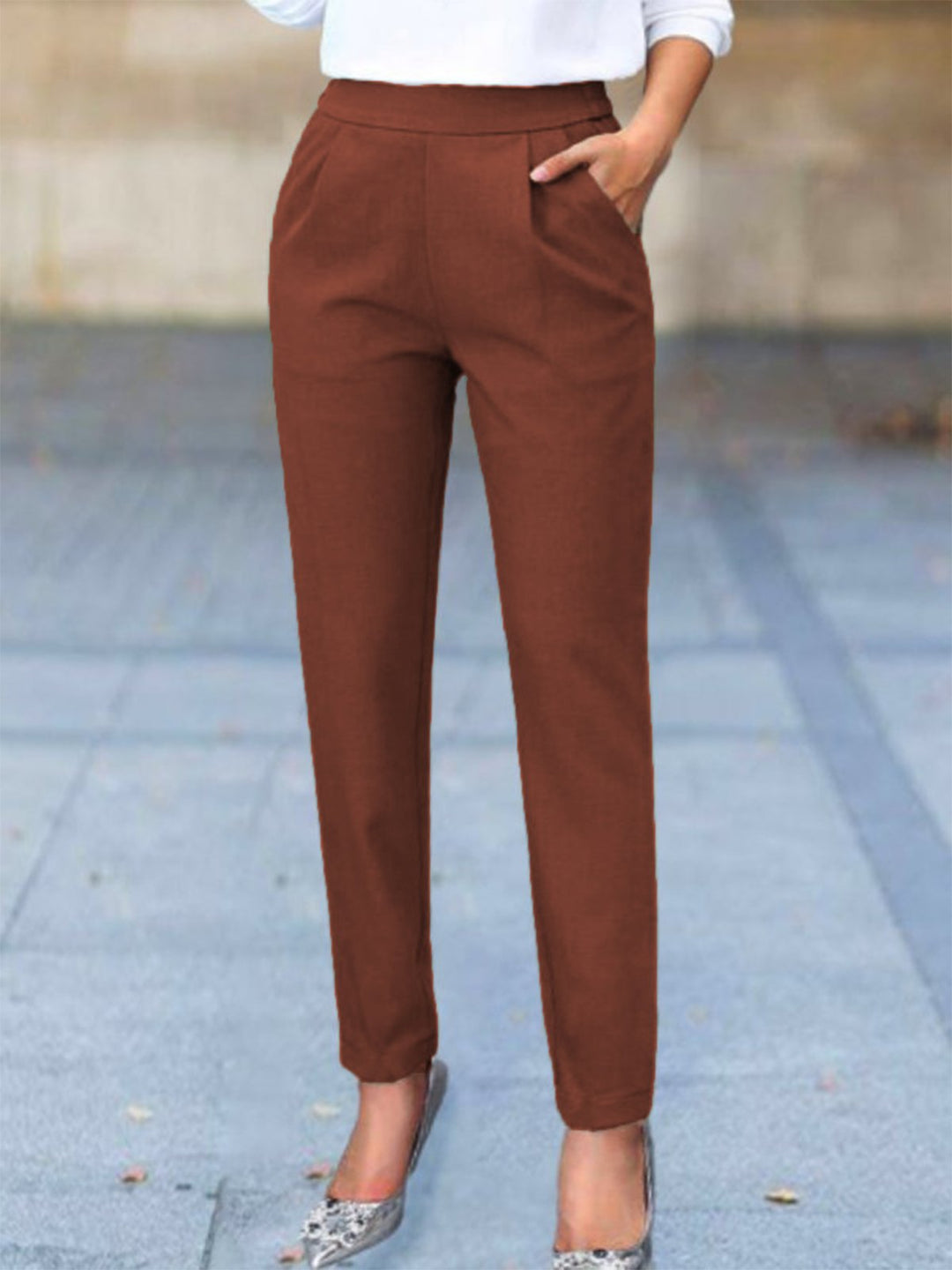 Aline | Lässige gerade Hose für Damen
