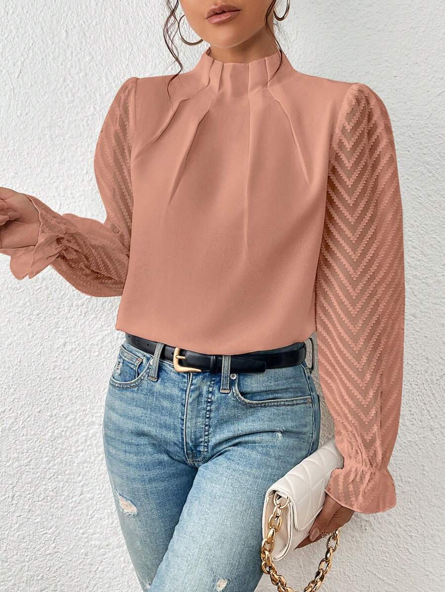 Alisha | Stilvolle bedruckte Bluse für Damen