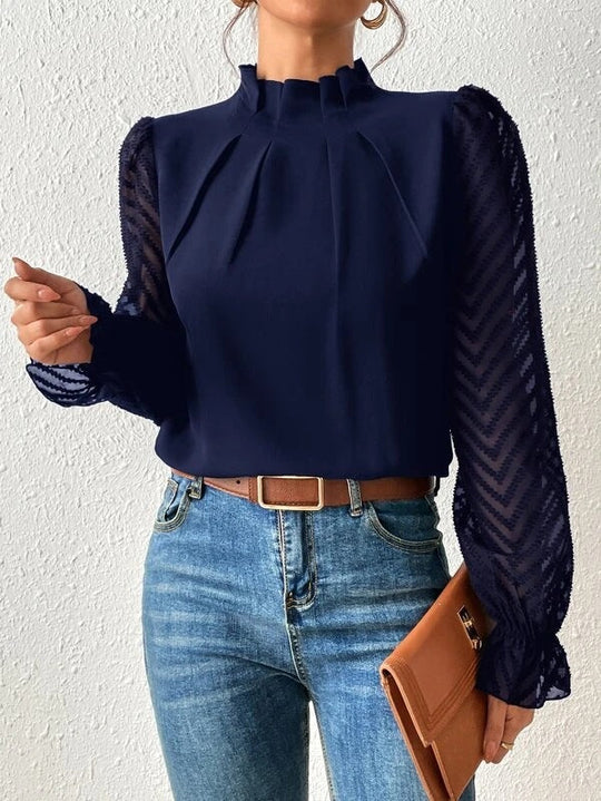 Alisha | Stilvolle bedruckte Bluse für Damen