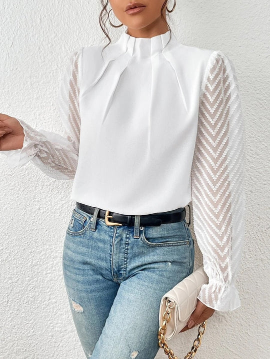 Alisha | Stilvolle bedruckte Bluse für Damen