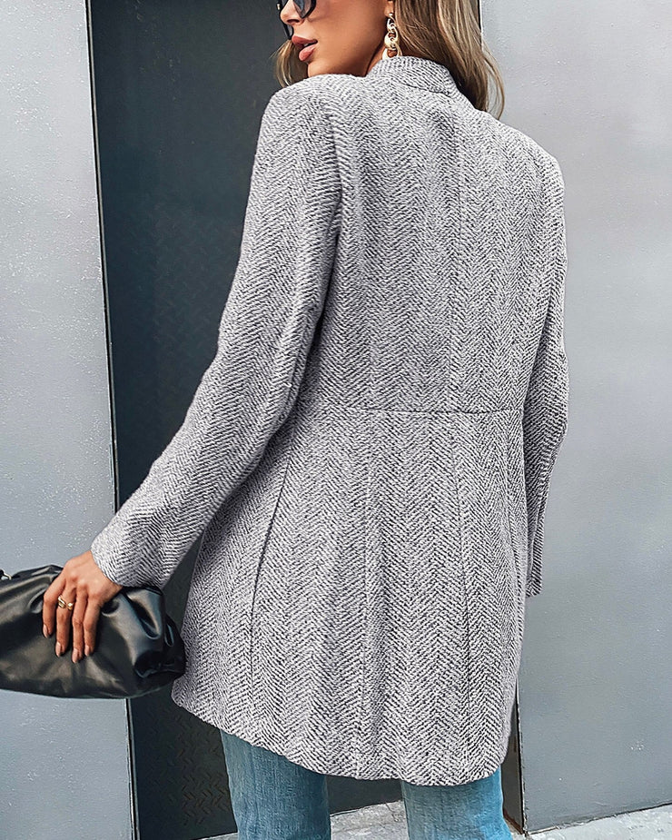 Alisia | Eleganter Langer Blazer für Damen