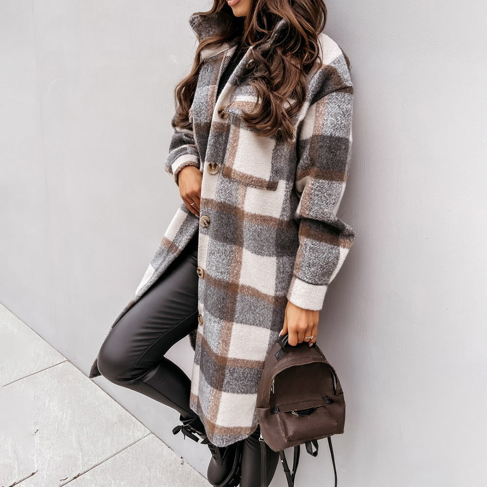 Alison | Eleganter Wollmantel für Damen