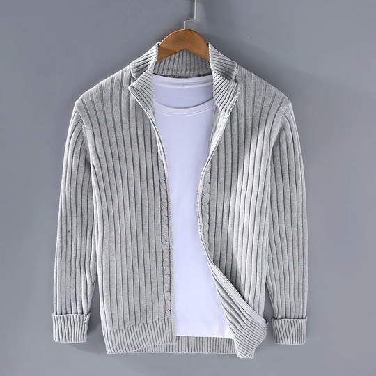 Alper | Elegante Knopf-Cardigan für Herren