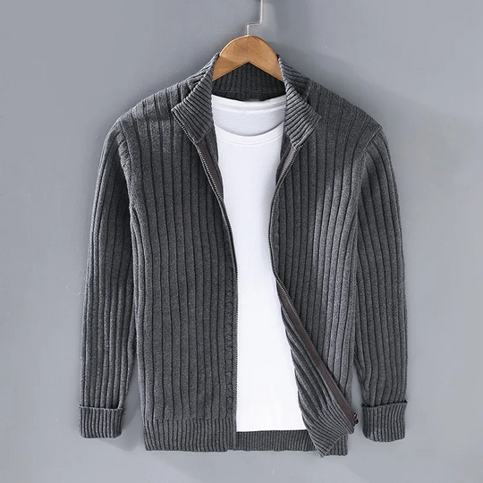 Alper | Elegante Knopf-Cardigan für Herren