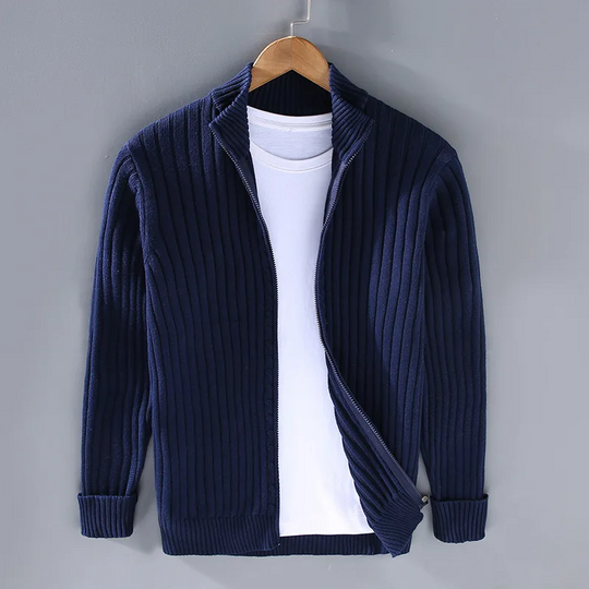 Alper | Elegante Knopf-Cardigan für Herren