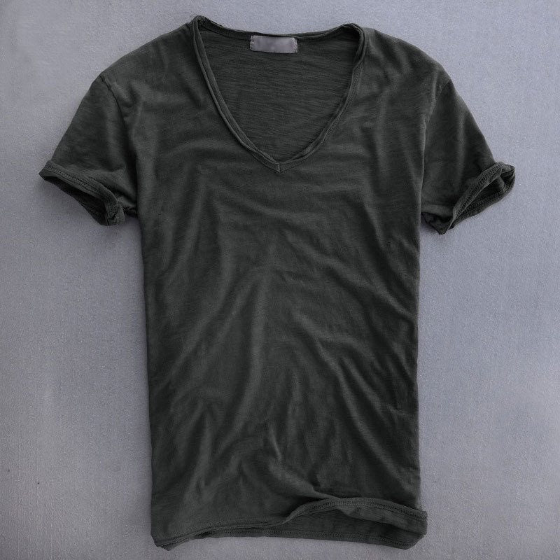 Alpert | Klassisches V-Ausschnitt Shirt für Herren