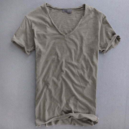 Alpert | Klassisches V-Ausschnitt Shirt für Herren