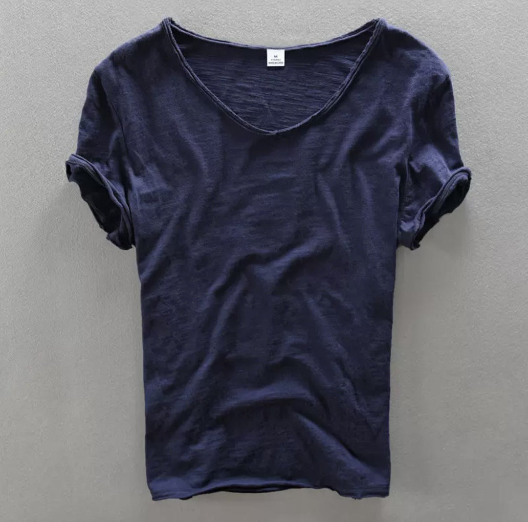 Alpert | Klassisches V-Ausschnitt Shirt für Herren